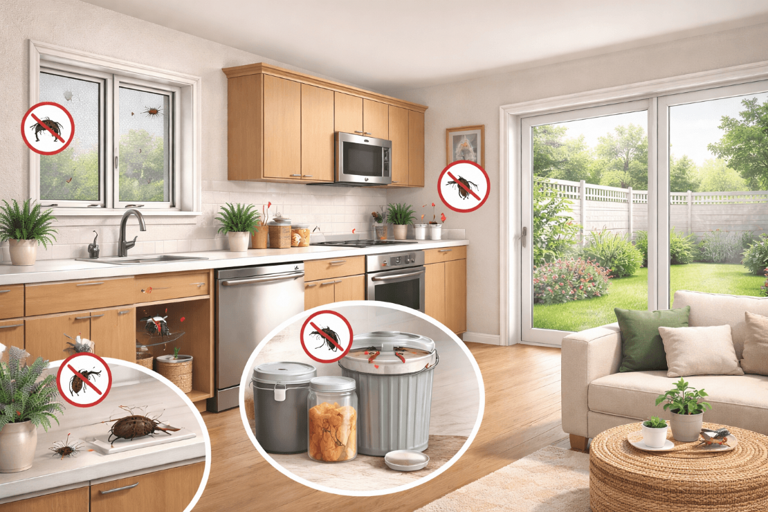 打造不易孳生蟲害的家，全面居家防蟲裝潢策略解析